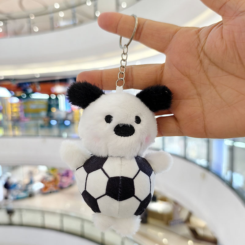 インターネット有名人の楽しいジャージスポーツクマウサギ犬ぬいぐるみキーホルダーペンダントバッグペンダント人形マシン人形|undefined