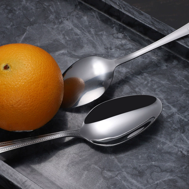 Tableware stainless steel, spoon for home use for elementary school students, custom-made