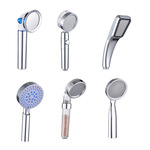 304不锈钢增压加压手持花洒喷头浴室洗澡过滤手喷花洒头淋浴300孔