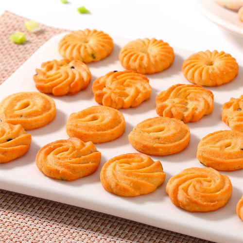 Rebute scallion butter-flavored scallion flavored cookies no sugar substitute pregnant snack breakfast food full box small cookies