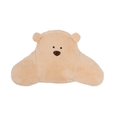 Car Cartoon Bear Headrest: Headrest - arctic-velvet-arm-waist-shallow-coffee-bear