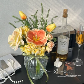 仿真绿植;仿真花;喜字