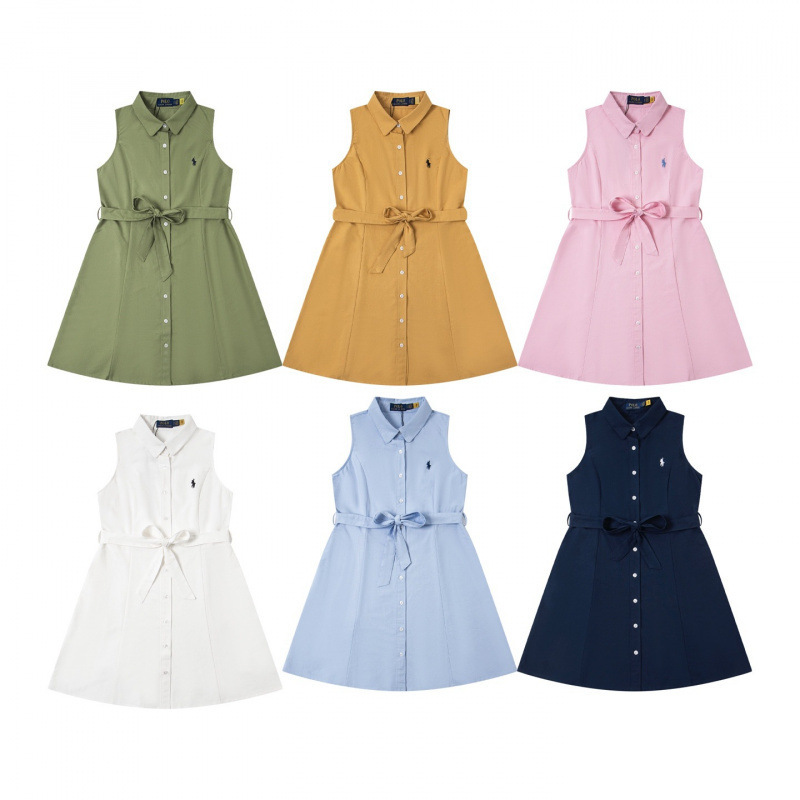 Scan the Qr Code Lf-Majia Summer New Small Label Embroidery Elegant Simple Versatile Lapel Sleeveless Cardigan Dress Scan the Qr Code Lf-Majia Summer New Small Label Embroidery Elegant Simple Versatile Lapel Sleeveless Cardigan Dress