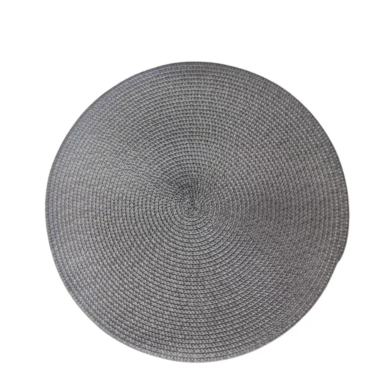 PP almohadilla de comedor tejida a mano ecológica almohadilla de aislamiento térmico europea y americana almohadilla de decoración de color sólido explosión multicolor almohadilla de mesa opcional image 10