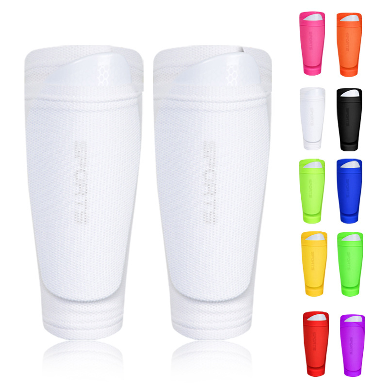 Cross-Border Professional Football Shin Guard Socks, Football Socks in Stock, Breathable and Elastic, Adult and Children's Models with Inserts