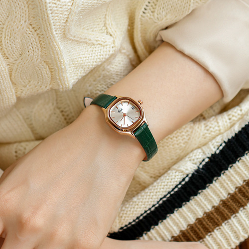 Goldie  new watch women's ins style niche design retro ladies simple fashion student watch women