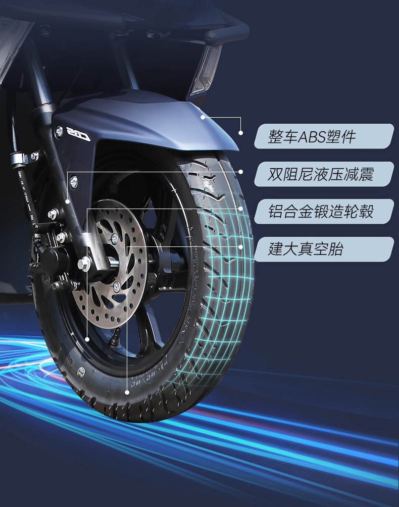 New Wangjiang Uy125 Scooter Motorcycle Delivery Vehicle Fuel Vehicle National Iv Electronic Fuel Injection Available for Nationwide Registration