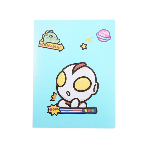88-in large-capacity business card book, card bag, children's cute card storage book, Ultraman small card book collection book
