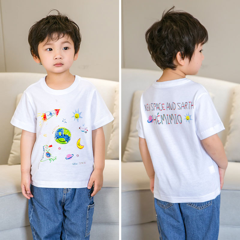 T-shirt enfant en coton - Ref 3440673 Image 25