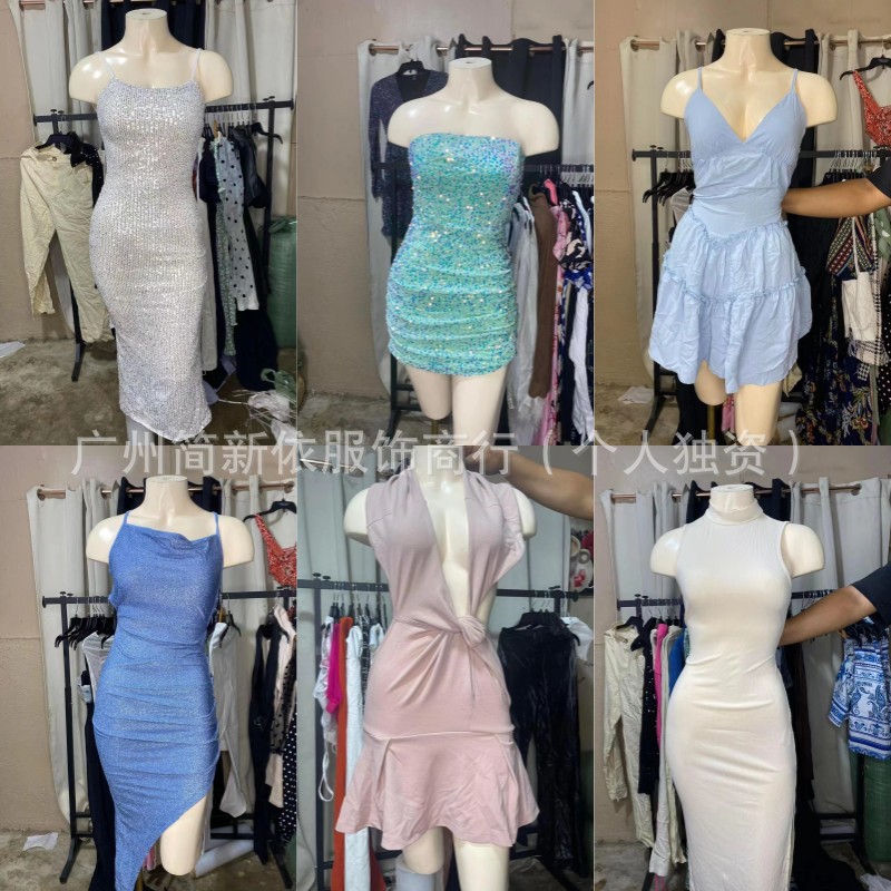 2025 nuevo vestido sexy de marca shein chica caliente fábrica de suministro de mano al por mayor