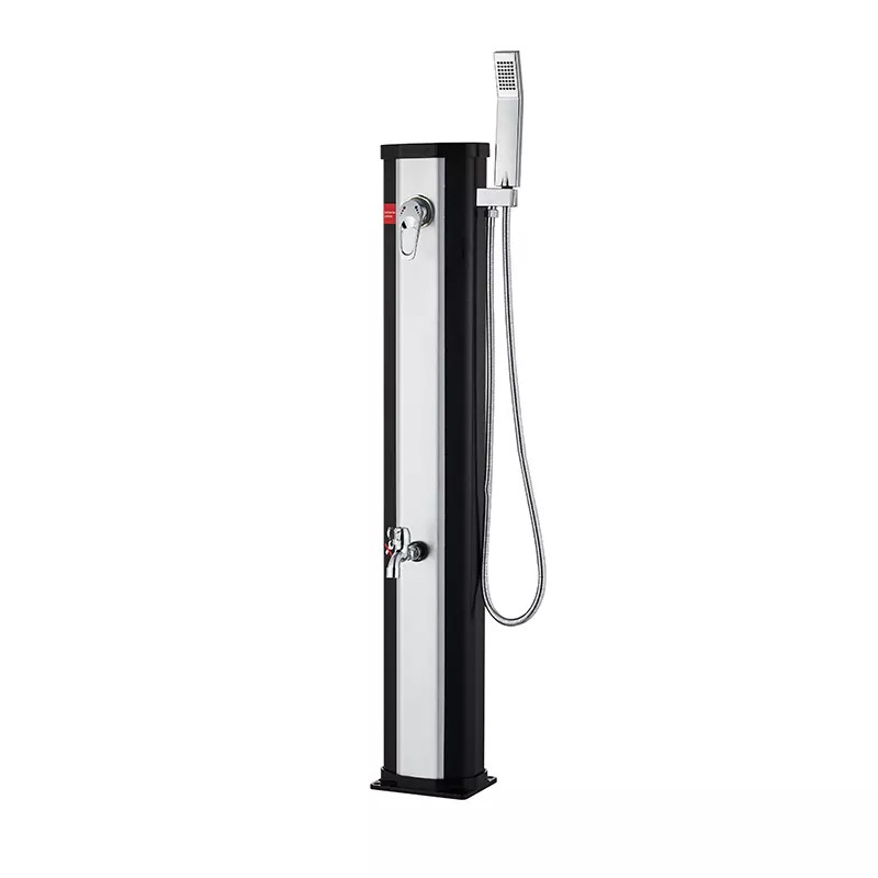 20 l dispositivo de baño al aire libre jardín de infantes temperatura constante al aire libre columna de ducha solar plata negro dos colores ducha de lavado de mascotas