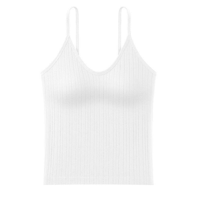 Primavera y verano nuevo estilo hermoso chaleco de tirantes trasero sujetador exterior de mujer interior de una pieza interior sin costuras ropa interior de tubo superior
