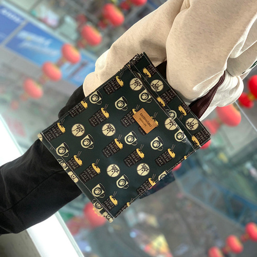 Running new waterproof lunch bag, work portable lunch box bag, snack bag, student tutoring bag, file bag, mommy bag