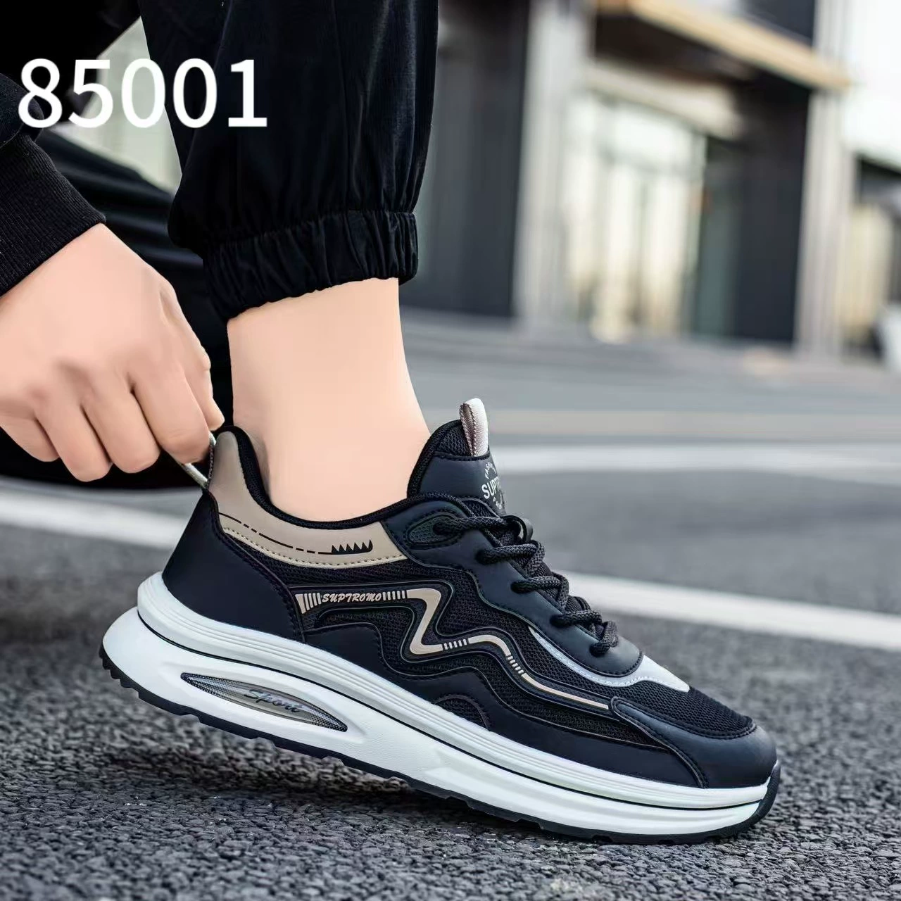 Новая модная мужская обувь новая пешеходная повседневная спортивная обувь