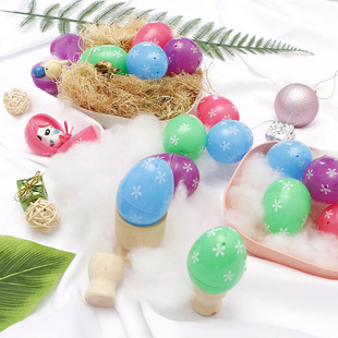 Easter egg Children's DIY hand-painted graffiti open egg 6 * 4CM blind box empty box wholesale toys night market sale