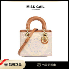 外贸女包新款刺绣手提戴妃包高品质气质女包大容量通勤斜挎包bags