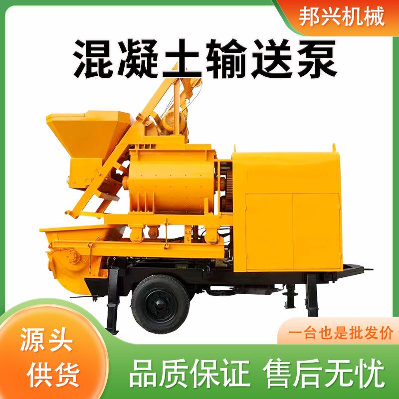 大颗粒混凝土输送上料机 小型细石砂浆输送泵 建筑二次结构浇筑泵