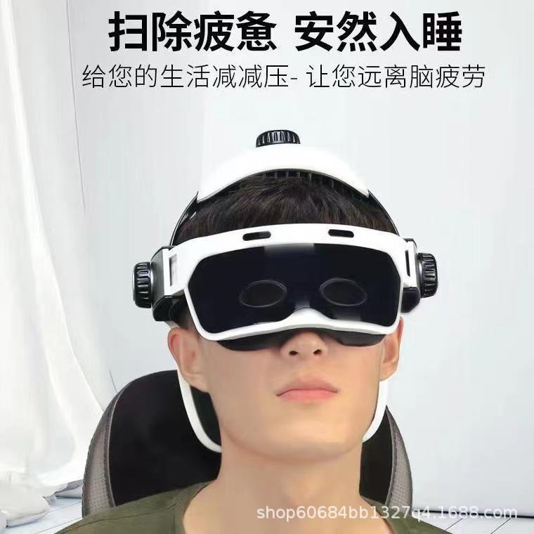 ヘッドマッサージ器家庭用全自動ホットマッサージ器気圧揉みブルートゥース音楽経絡疎通器プレゼント|undefined