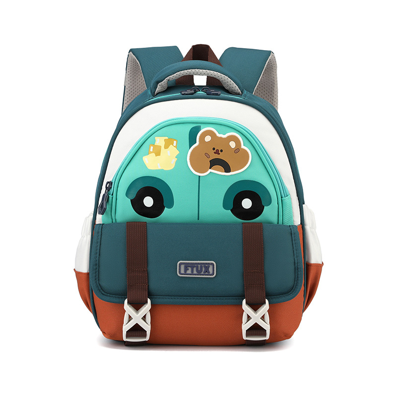 Peces naturales jardín de infantes de dibujos animados mochila ligera para niños de tamaño medio clase pequeña mochila preescolar niñas niñas mochila escolar
