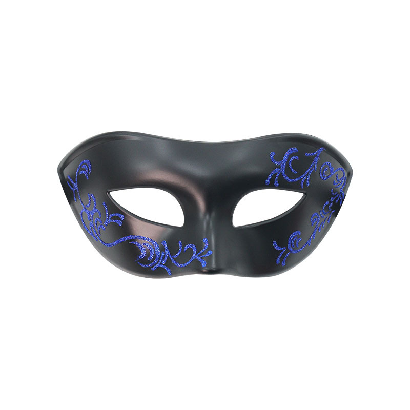 Ventas calientes de máscaras para adultos fiesta de baile Zoro de alto nivel máscaras para hombres espectáculo medio cara pintada en chorro hermosa máscara de ojos