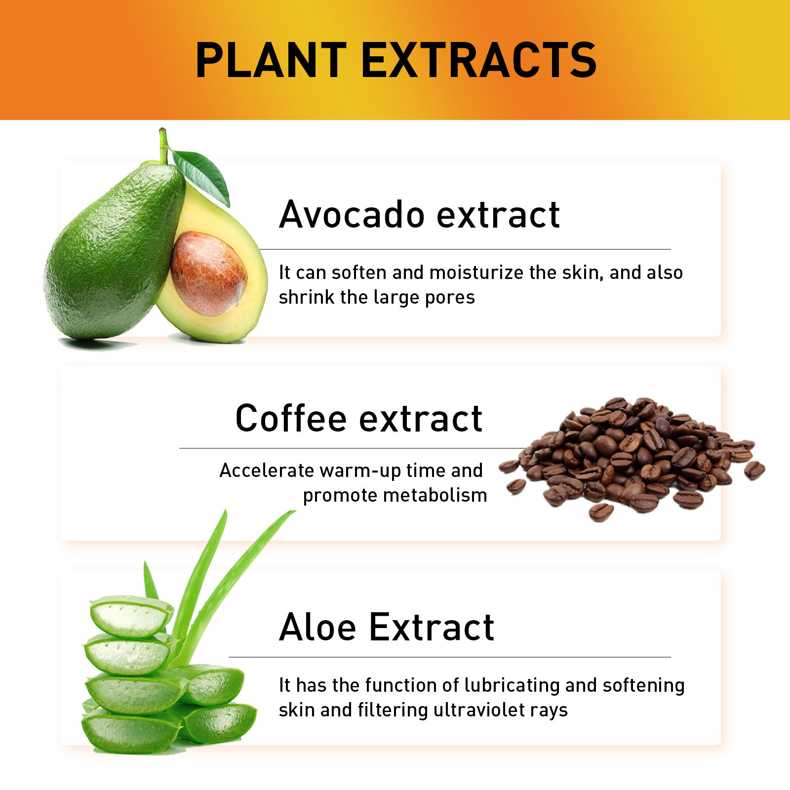 Jaysuing kaffe opstrammer løfter huden, løfter balder, masserer for at fjerne stor mave og forme kroppen slankende_voghion.com