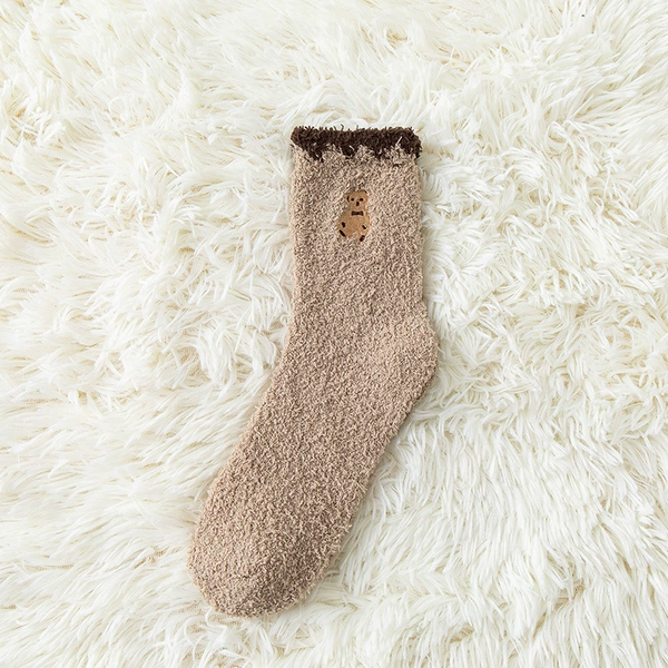 With little bears, with embroidery
