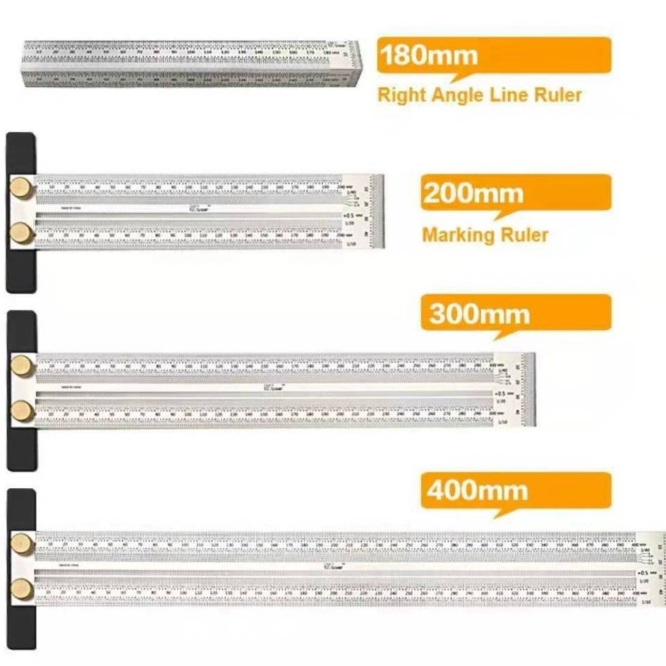 Нержавеющая сталь отверстие линейка маркировочная линейка деревообрабатывающая горная линейка измерительная линейка деревообрабатывающий инструмент