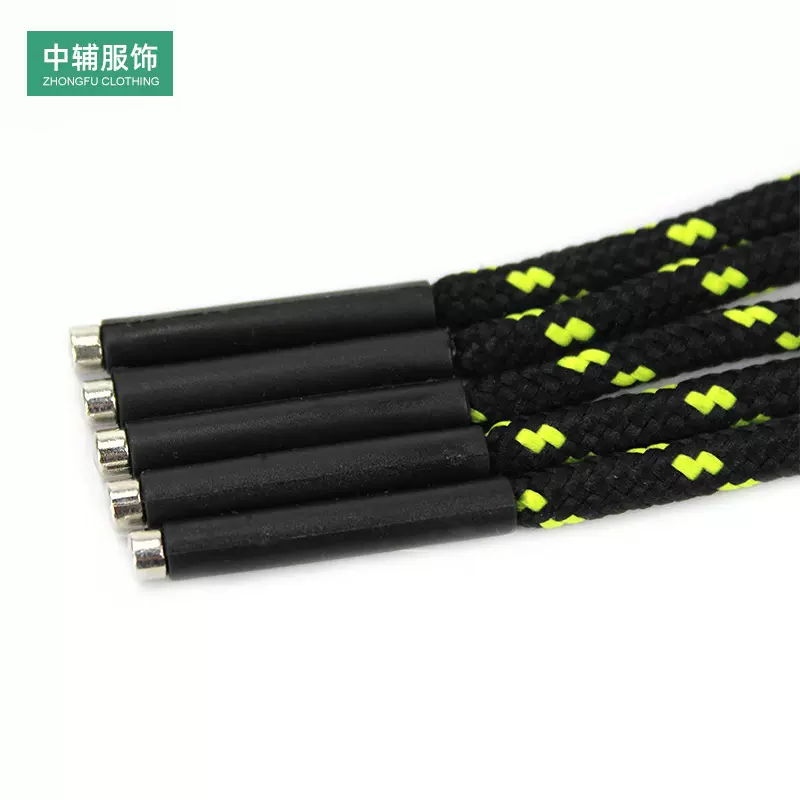 厂家供应  裤腰绳 帽带 滴胶绳头 织带