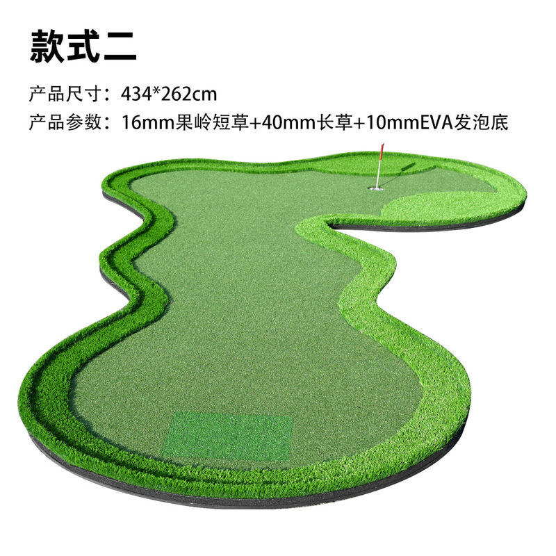 新品Golfミニ移動グリーンゴルフパット練習器人造グリーン室内ゴルフグリーン|undefined