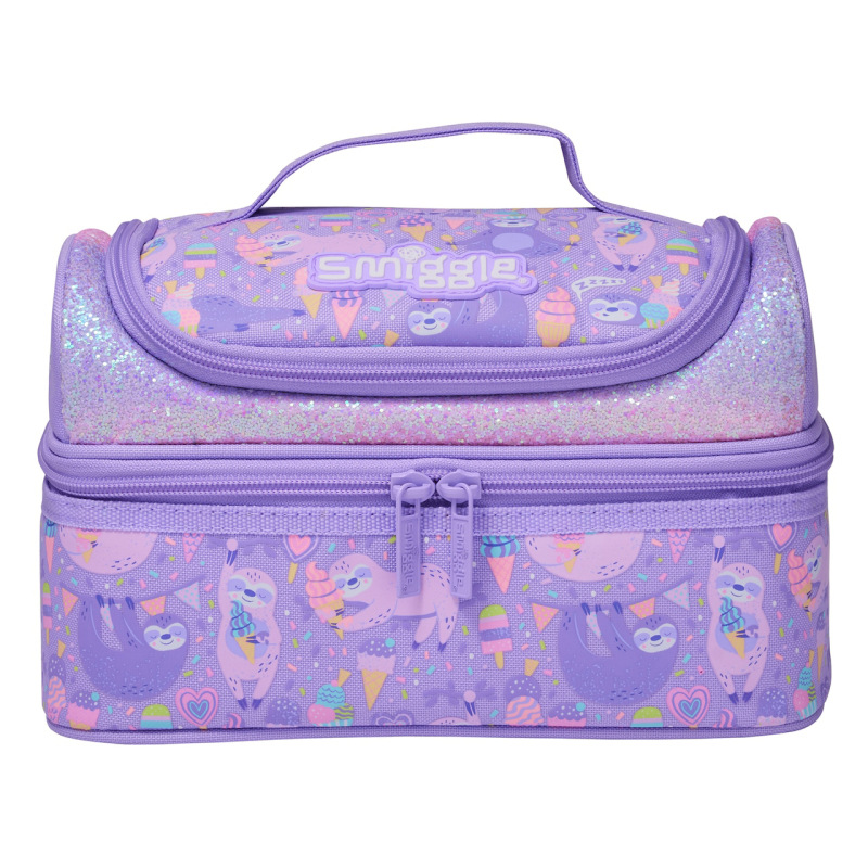 Australia smiggle doble capa Bento bolso caja de almuerzo niños de la escuela primaria BOLSA DE AISLAMIENTO impermeable bolsa de almuerzo grande