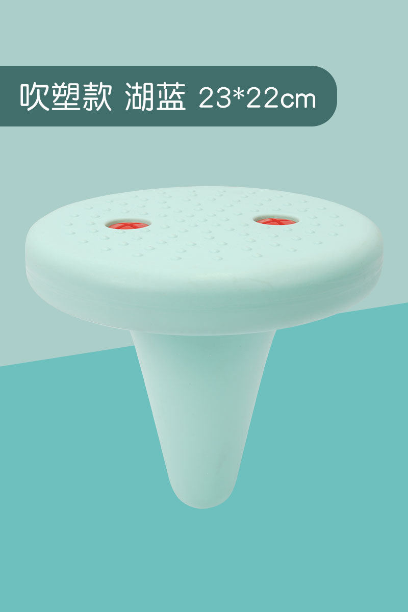 Anillo de silla de una sola pierna Equipo de entrenamiento de integración sensorial para niños Taburete de una esquina Anillo de equilibrio Taburete de pie Juguete de enseñanza Taburete de plástico