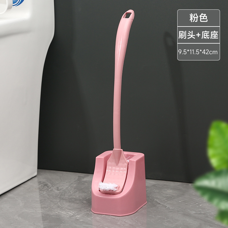 両面トイレブラシの新しい長い柄の清潔ブラシ家庭用トイレの両面ブラシの便器ブラシの卸売り|undefined
