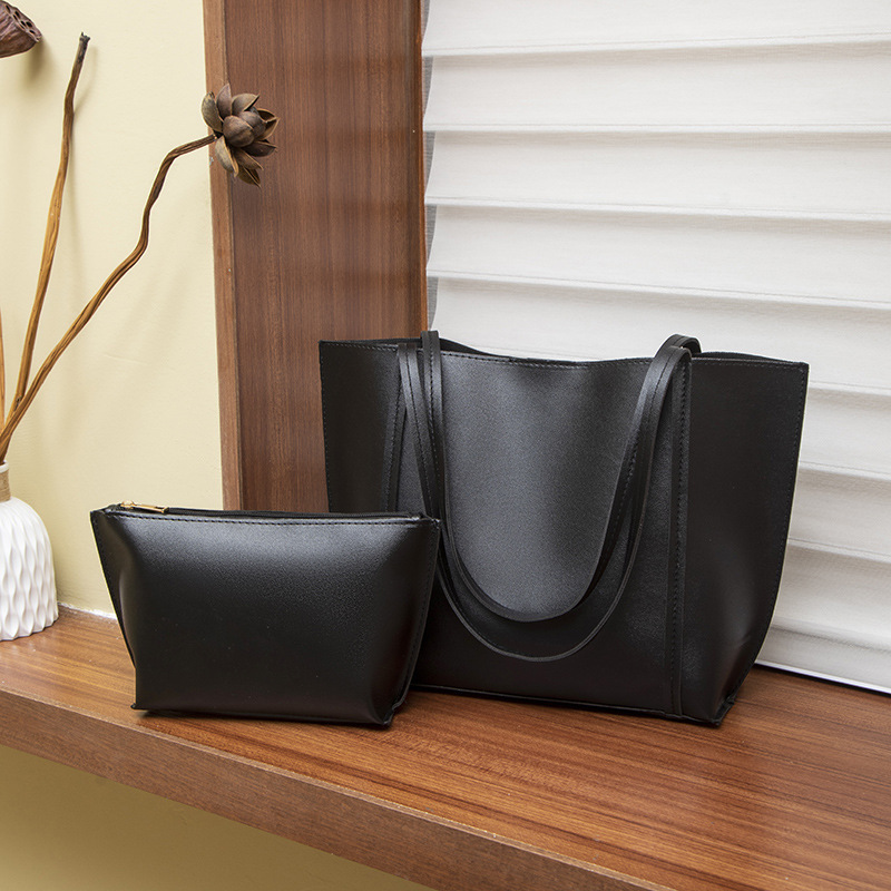 Bolsas de mujeres de comercio exterior transfronterizo 2025, bolsas de compras coreanas PU de gran capacidad, bolsas de mano, bolsas de mujer