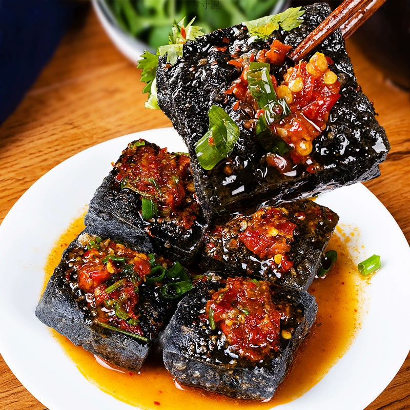 Хунань фирменный Чанша вонючий тофу сырой зародыш жареный вонючий тофу