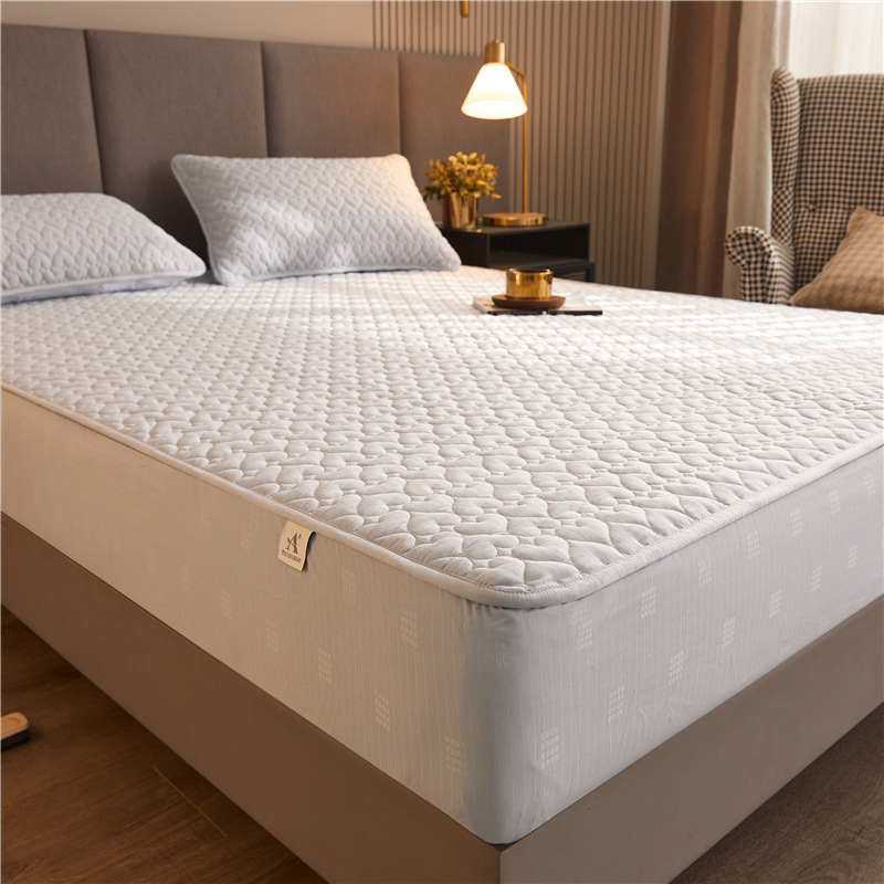 Category A Waterproof Sheet Sheet Single Piece Simmons Mattress Protector Dust Cover Bedspread Three-piece Quilted Sheet Set