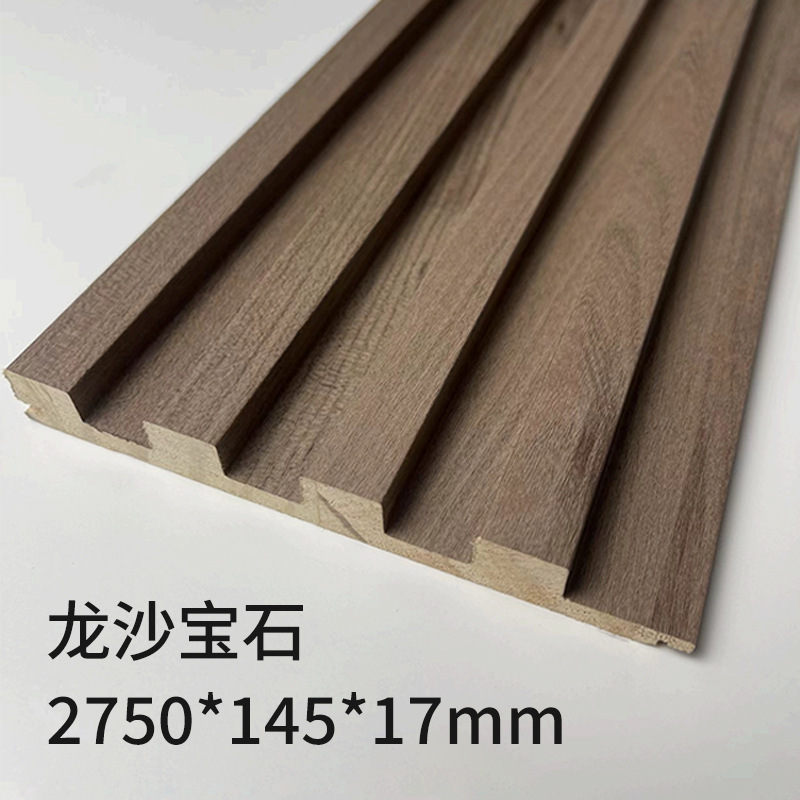 対外貿易工場の実木グリルの壁板は現代的にシンプルで、木目の万里の長城板の凹凸の形の木グリル板です。|undefined