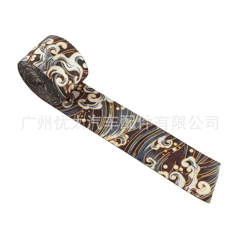 Car modified safety belt and wind style carp seat safety belt 4.8cm wide color modified safety belt woven