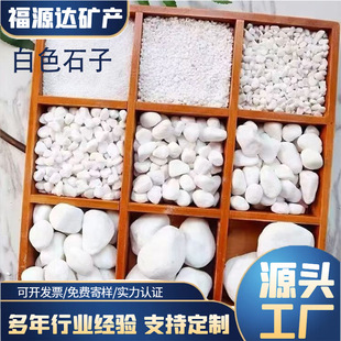 Natural Pebbles, White Stones, Courtyard Paving Gravel, Potted Fish Tank Decoration, White Gravel