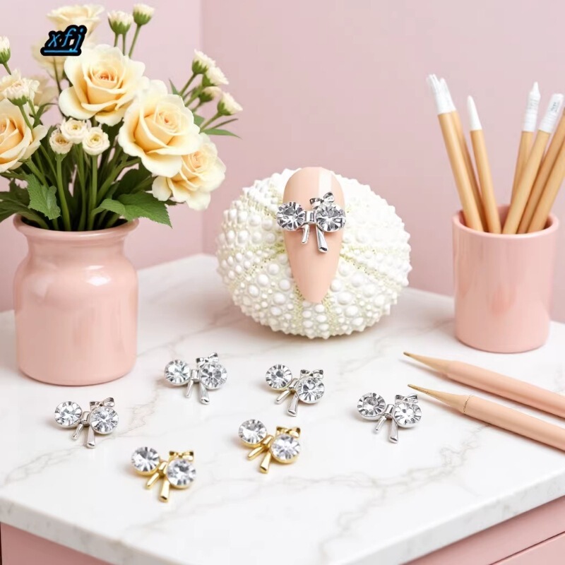 Net Celebrity Hot Sale New Owl Nail Art Alloy Jewelry Fingertips Beautify Metal Patch Nail Art Decoration Drill