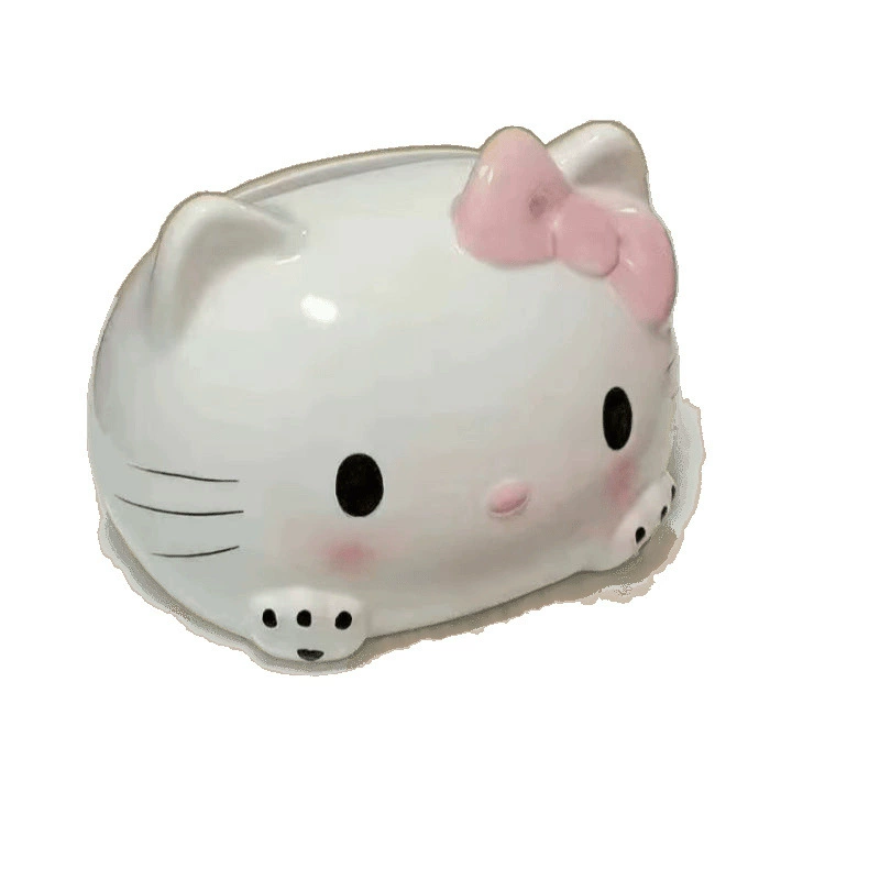 Туалетная коробка для салфеток с изображением Hello Kitty на Xiaohongshu, креативная милая женственная декоративная коробка для салфеток на рабочем столе