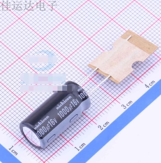 UHD1C102MPD1TD 规格 1000uF 16V 引线型铝电解电容 原装供应