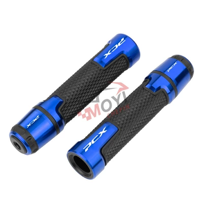 grips, throttle grips, and – Motorcycle Handle Cover - pcx-blue