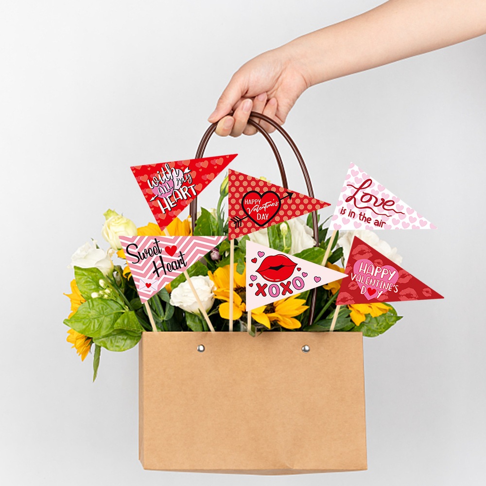 Nuevo día de San Valentín transfronterizo Plug-in de vasijas de decoración de bodas compromiso amor atmósfera de vasijas de decoración de props de boda