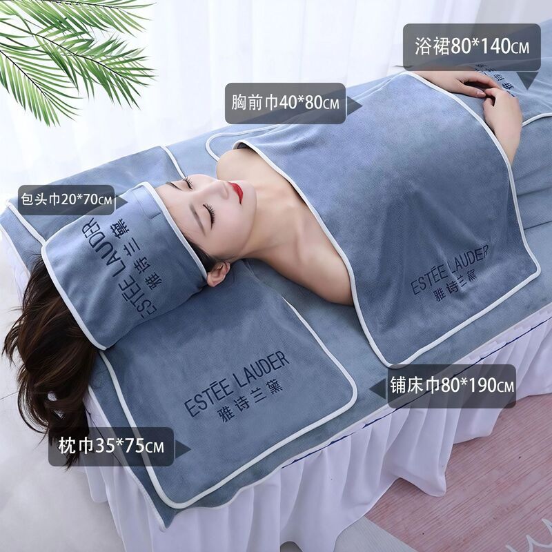 高級美容院用吸水タオル、バスタオル、バススカート、ヘッドスカーフ、穴あきタオル、ベッドタオル、スキンケア用大判タオル卸売|undefined