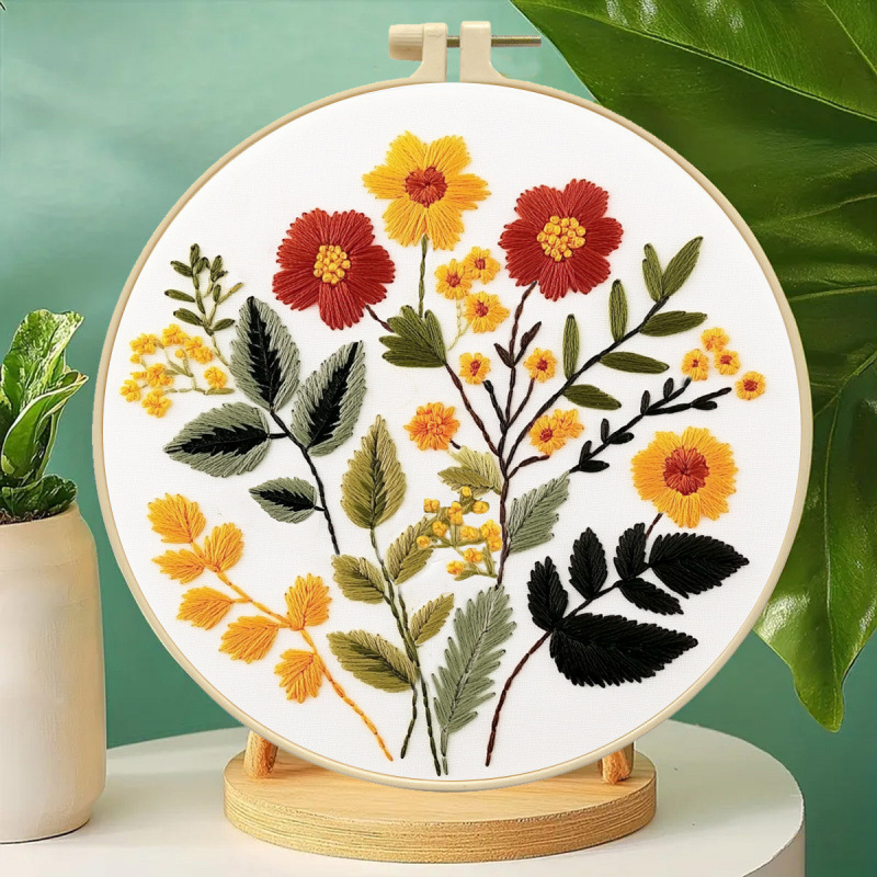 Mona Lisa Real Bordado serie de bordados cruzados nueva simulación de bordado de estilo chino bordado a mano