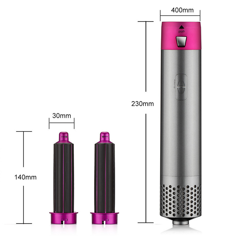 Five in one hot air comb