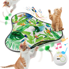 猫咪躲藏玩具捕猎罩自嗨解闷宠物玩具工厂批发电动猫咪玩具