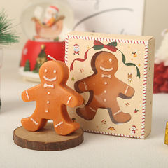 姜パイ人クリスマス祭り香薫ろうそくプレゼント香りスタイルワックスクリスマスお土産香り雰囲気越境ろうそく