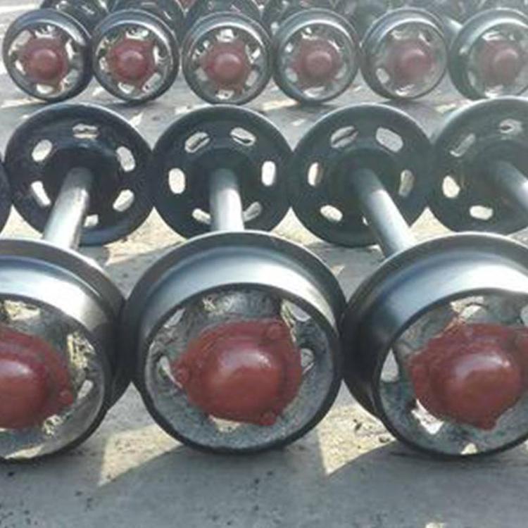 acero fundido pieza de rueda sólida para camión plano de minería