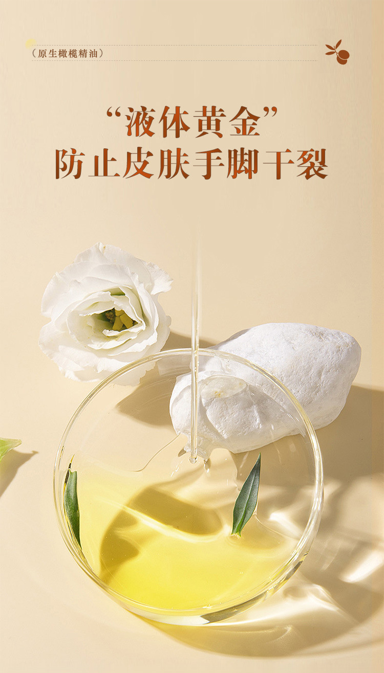 Virgin olive essential oil body massage and manipulation anti-dryness and anti-cracking skin care essential oil facial makeup removal, anti-wrinkle, firming and moisturizing Specification drawing